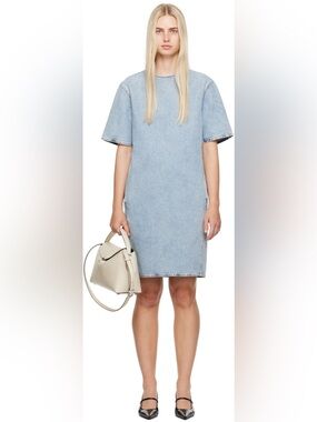 toteme silver dress Cable knit dress grey melange TOTEME